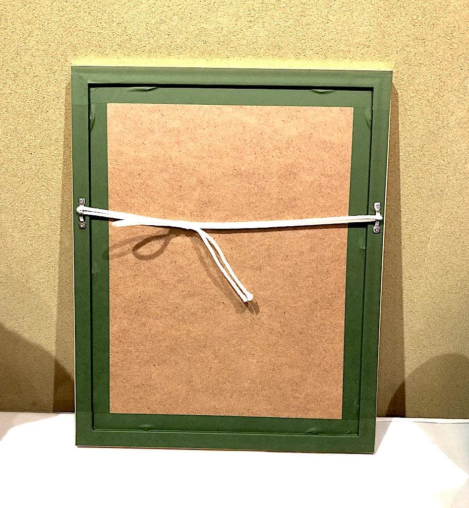 額装　レフグラフ　藤城清治 作　「荒城の月」371/950。