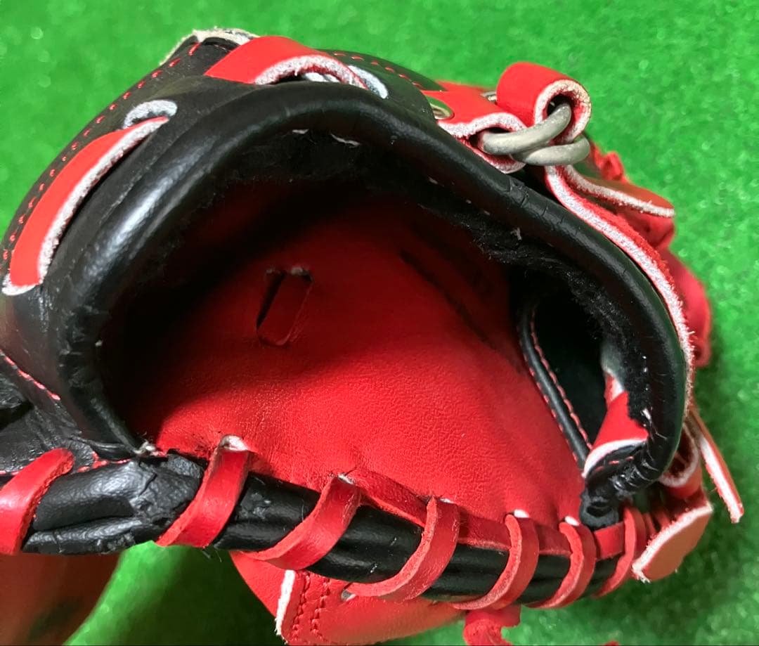 一般軟式 野球 キャッチャーミット ローリングス レッド Rawlings