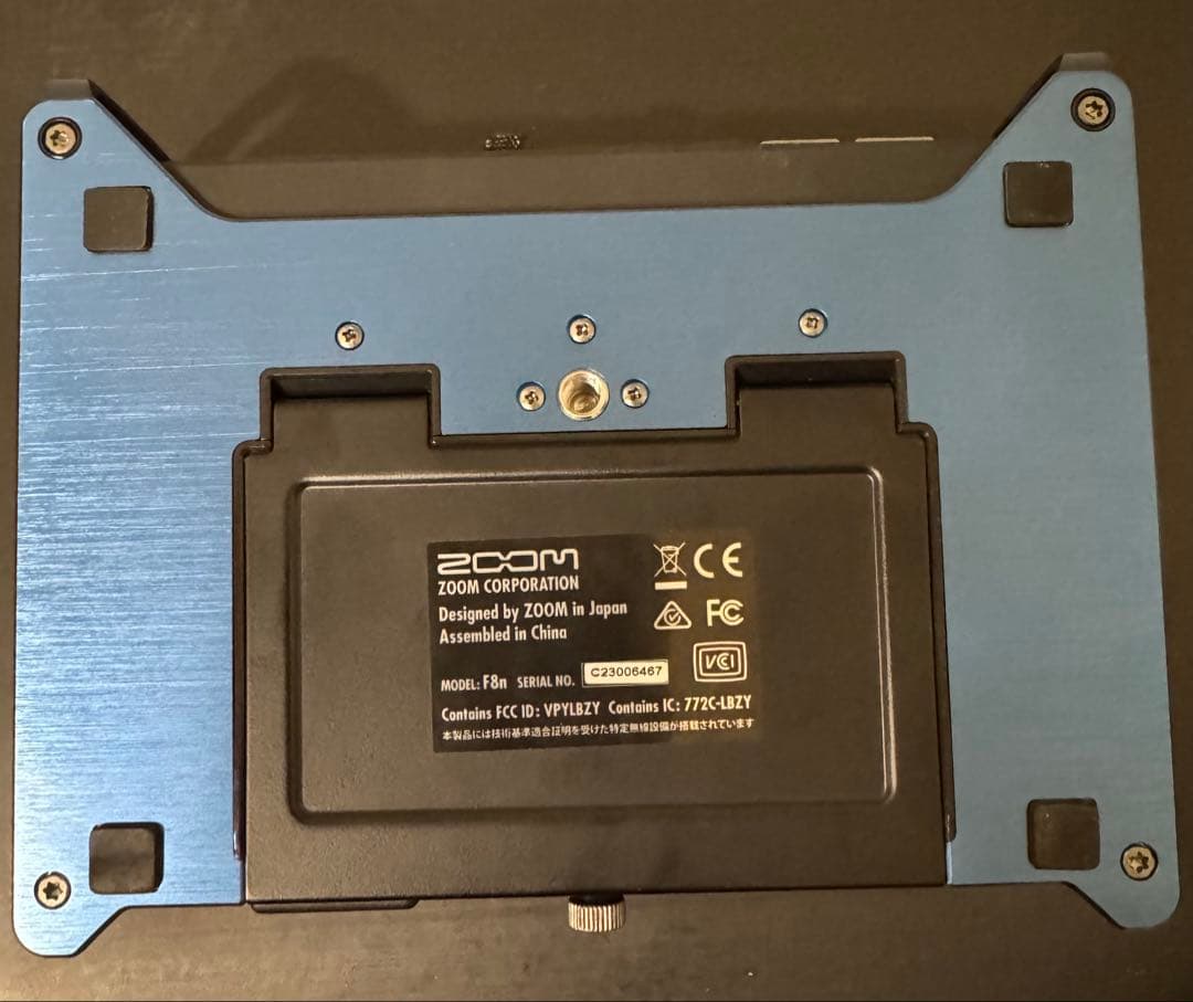 ZOOM F8n マルチトラックフィールドレコーダー