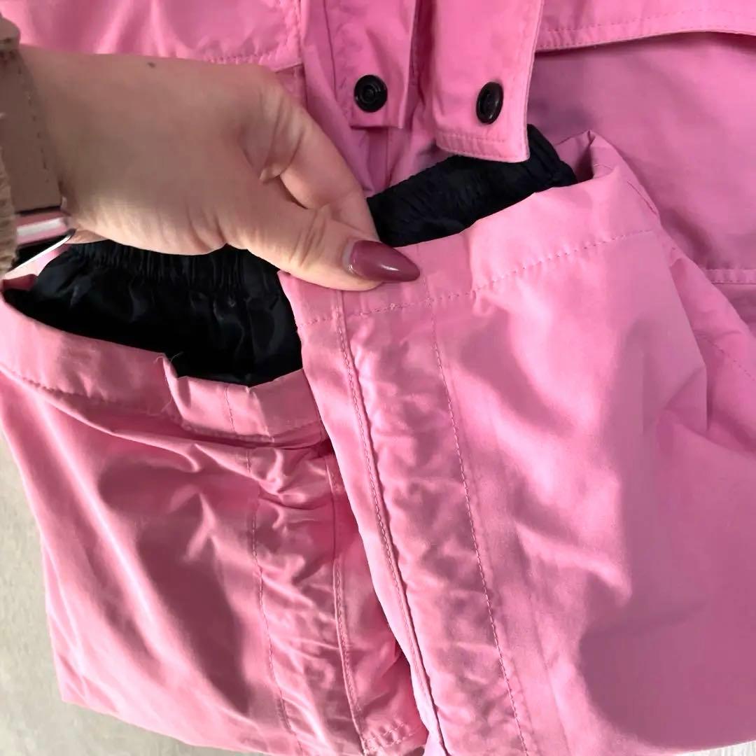 THE NORTH FACE 子ども用スキーウェア ピンク/ターコイズ