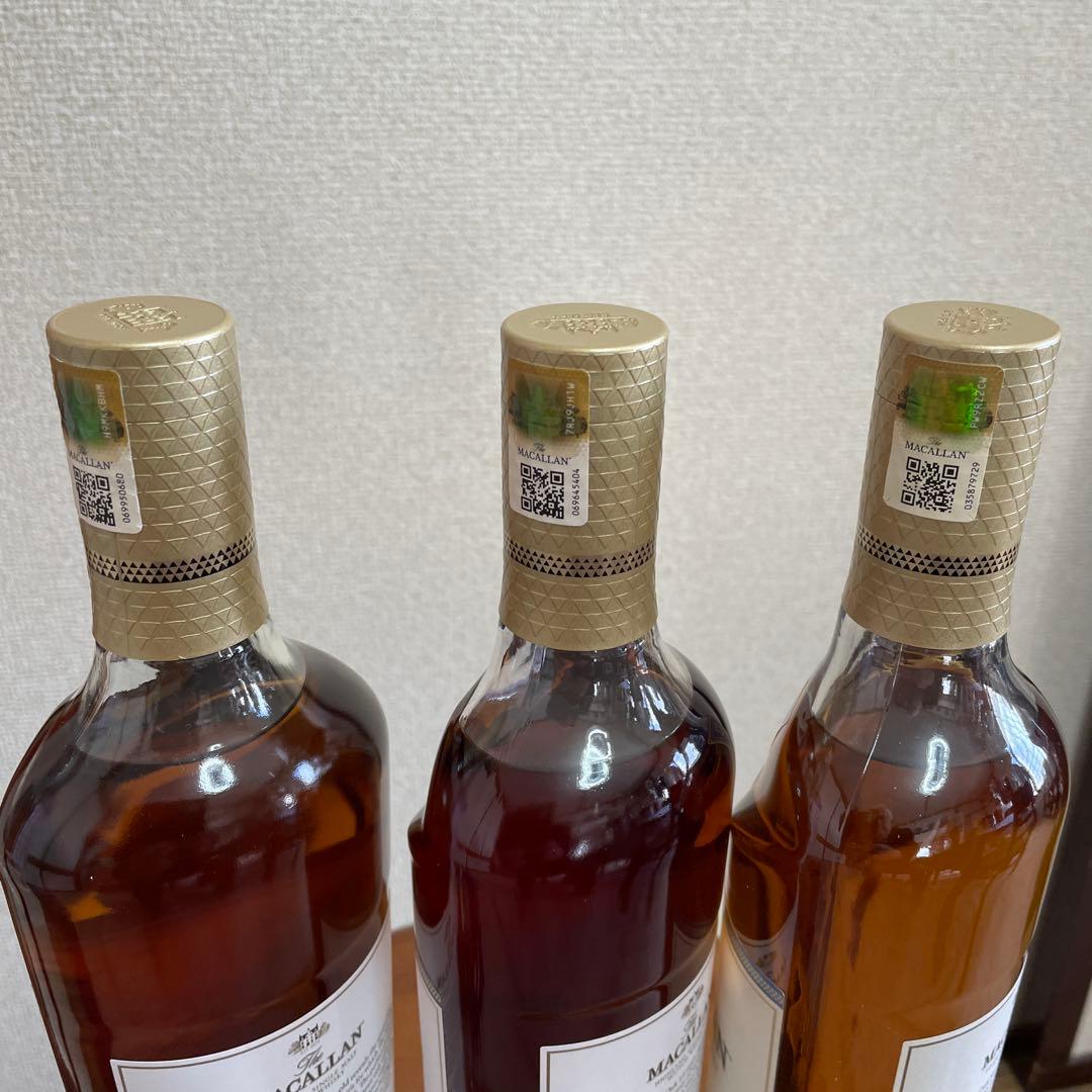 マッカラン12年　　3本セット