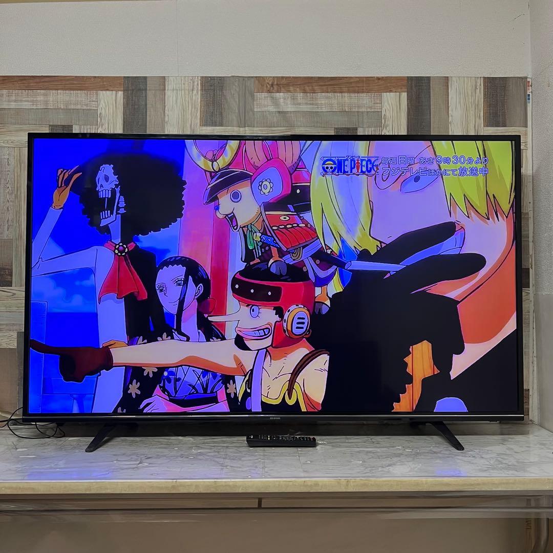 全国送料込❣️アイリスオーヤマ65V4k液晶テレビ東芝製LSIは画面操作見やすい