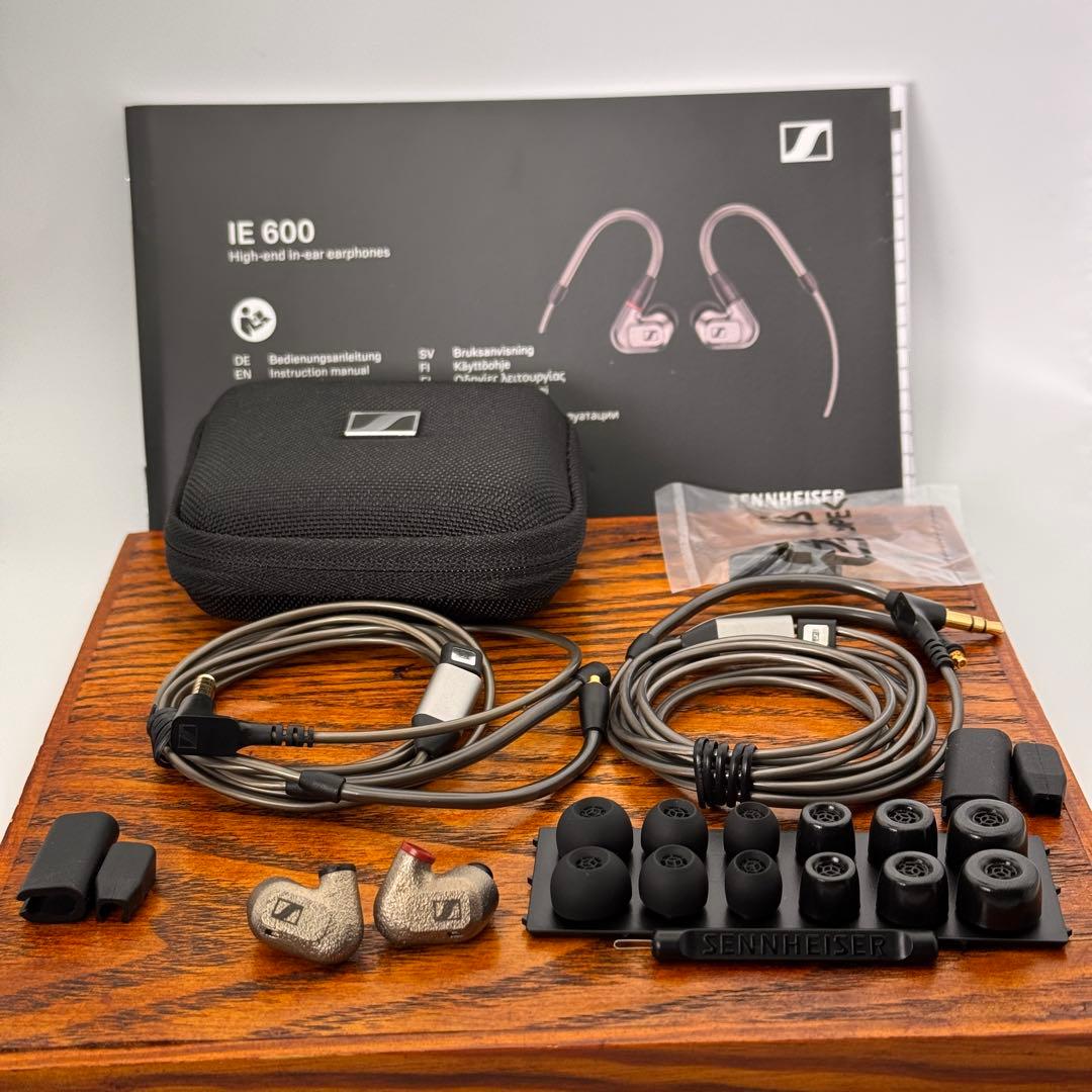 Sennheiser IE 600 ハイエンド有線イヤホン 付属品完備 2024