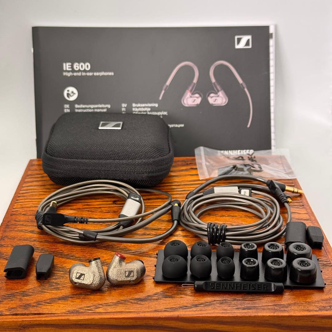 Sennheiser IE 600 ハイエンド有線イヤホン 付属品完備 2024