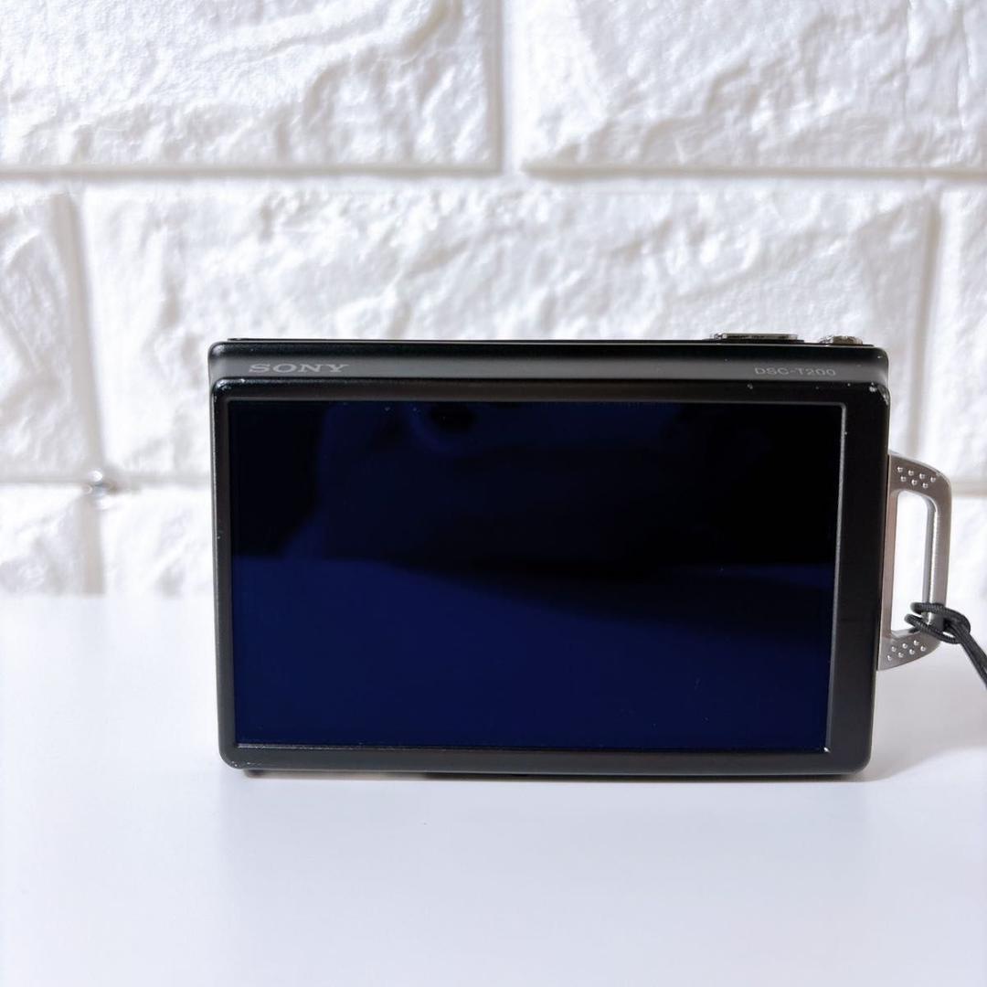 SONY ソニー DSC-T200 ブラック コンパクトデジタルカメラ 大人気