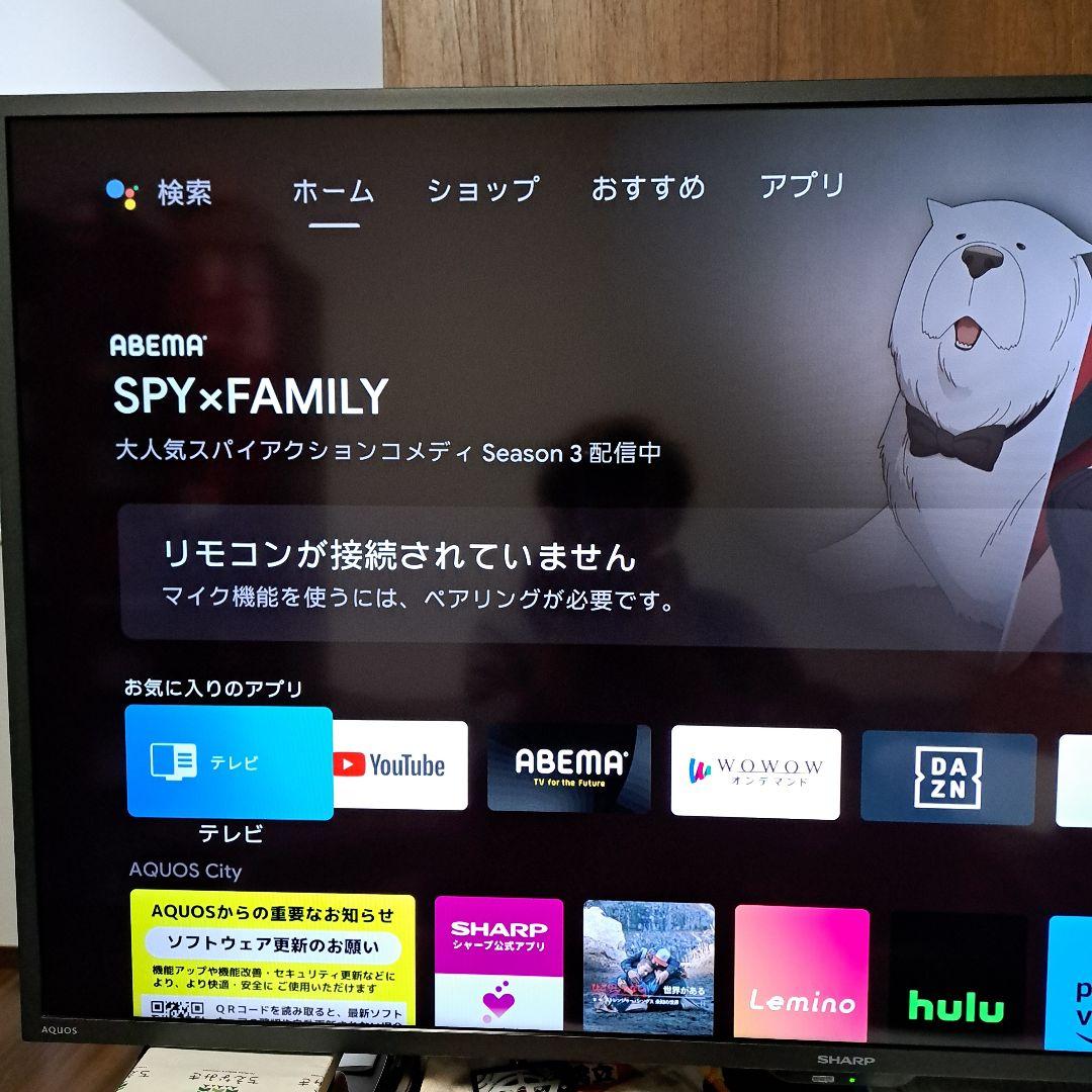 大画面液晶テレビ HDMI端子4つ