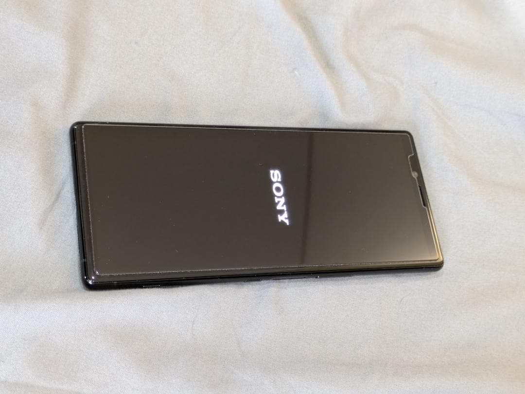 美品 SONY XPERIA 1 SOV40 64GB/ブラック/キャリア au