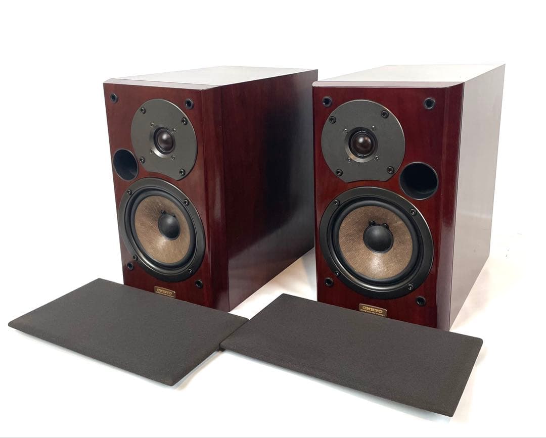 ONKYO D-102EXG スピーカー ペア ウッド ブックシェルフ型