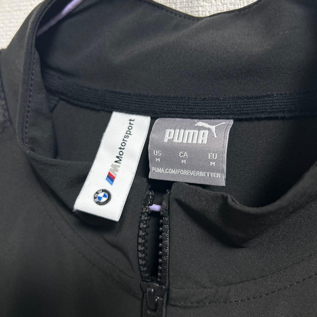 ⭐︎未使用⭐︎Puma Motorsport ブラック ウィンドブレーカー