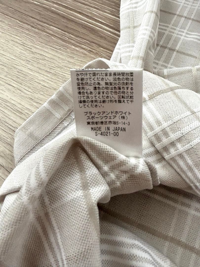 Black ＆ White 長袖シャツ 新品未使用