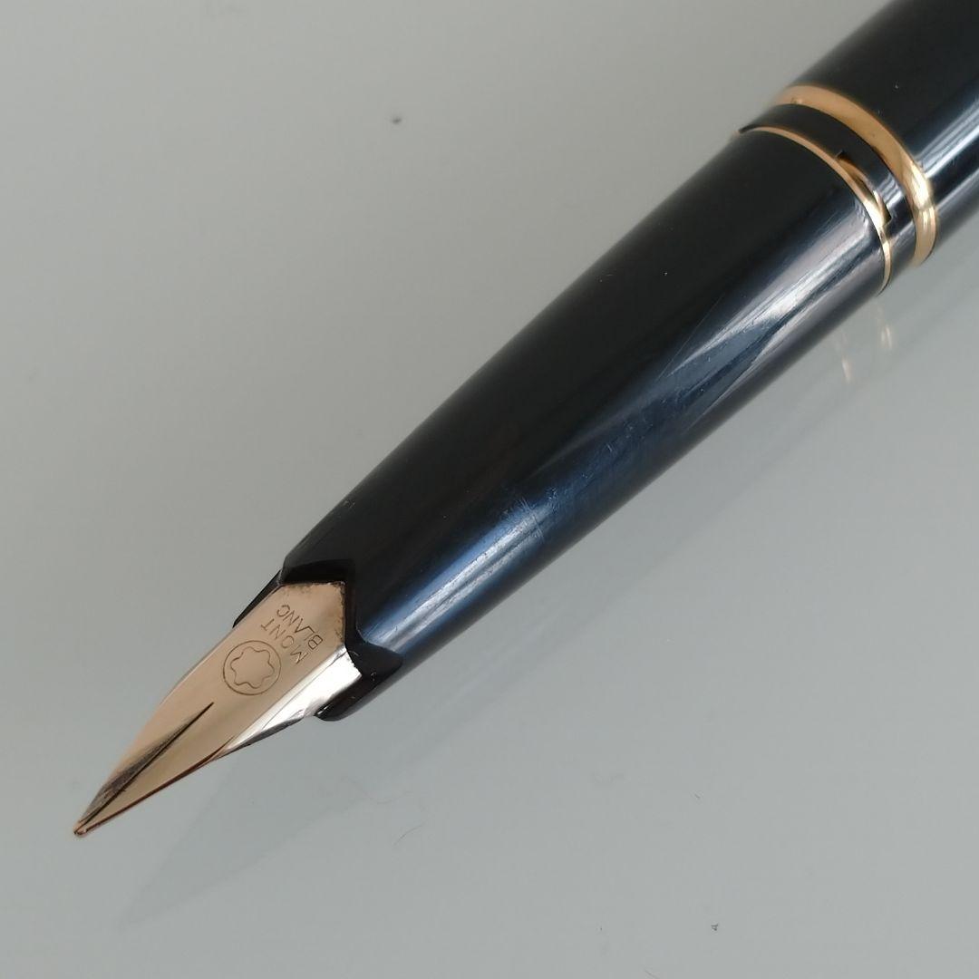 モンブラン　万年筆　スチール　＋　インク追加可