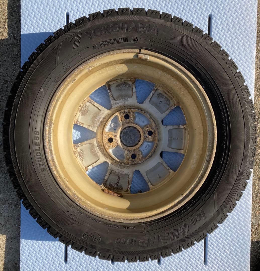 ★165/65R13 ダイハツ純正アルミホイール&スタッドレスタイヤセット★