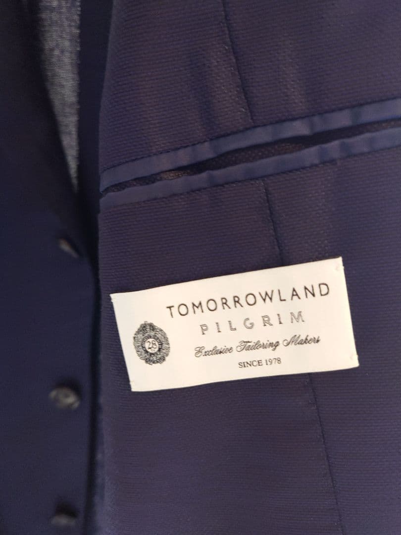 トゥモローランド 紺ジャケ ジャケパン用 48