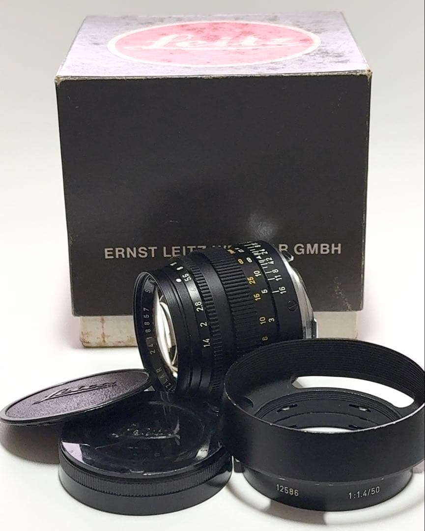 Leica｜ズミルックス50mm F1.4【後期型】ブラック（ライカMマウント）