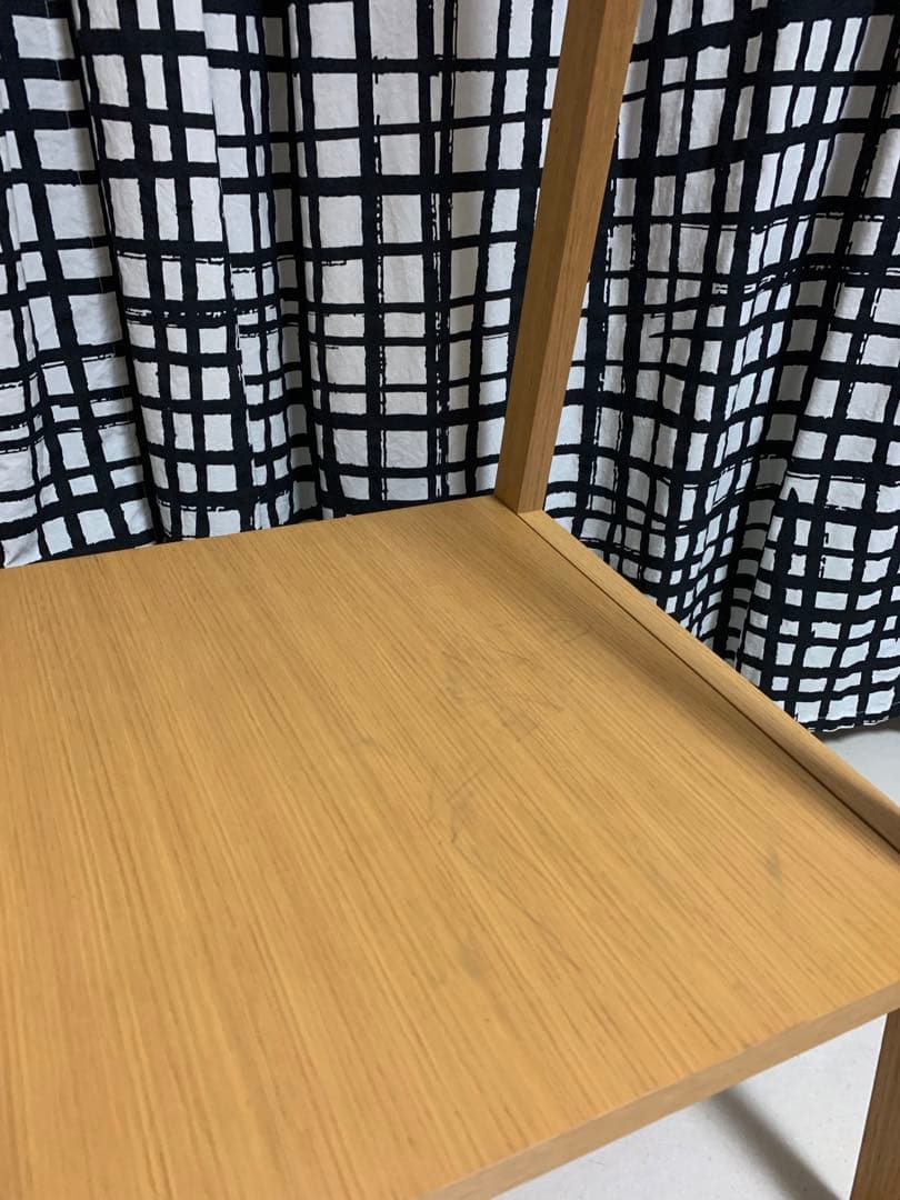 無印 コートハンガー　ハンガーラック　タモ材