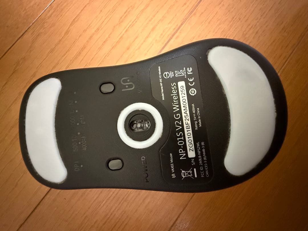 Zygen NP-01SV2 ワイヤレスマウス 本体