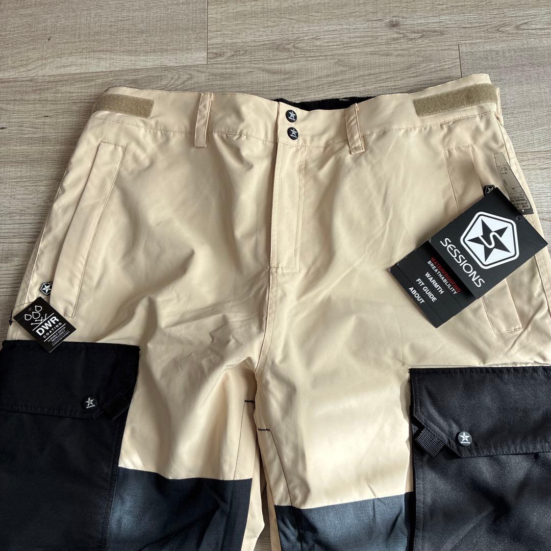 定価3.7万未使用 セッションズ MAJOR CARGO スノーボードパンツXL
