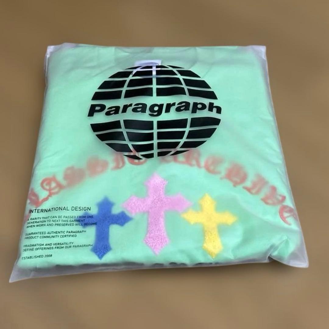 トップス ParagraphTRIPLE CROSS CREW-CHARCOAL