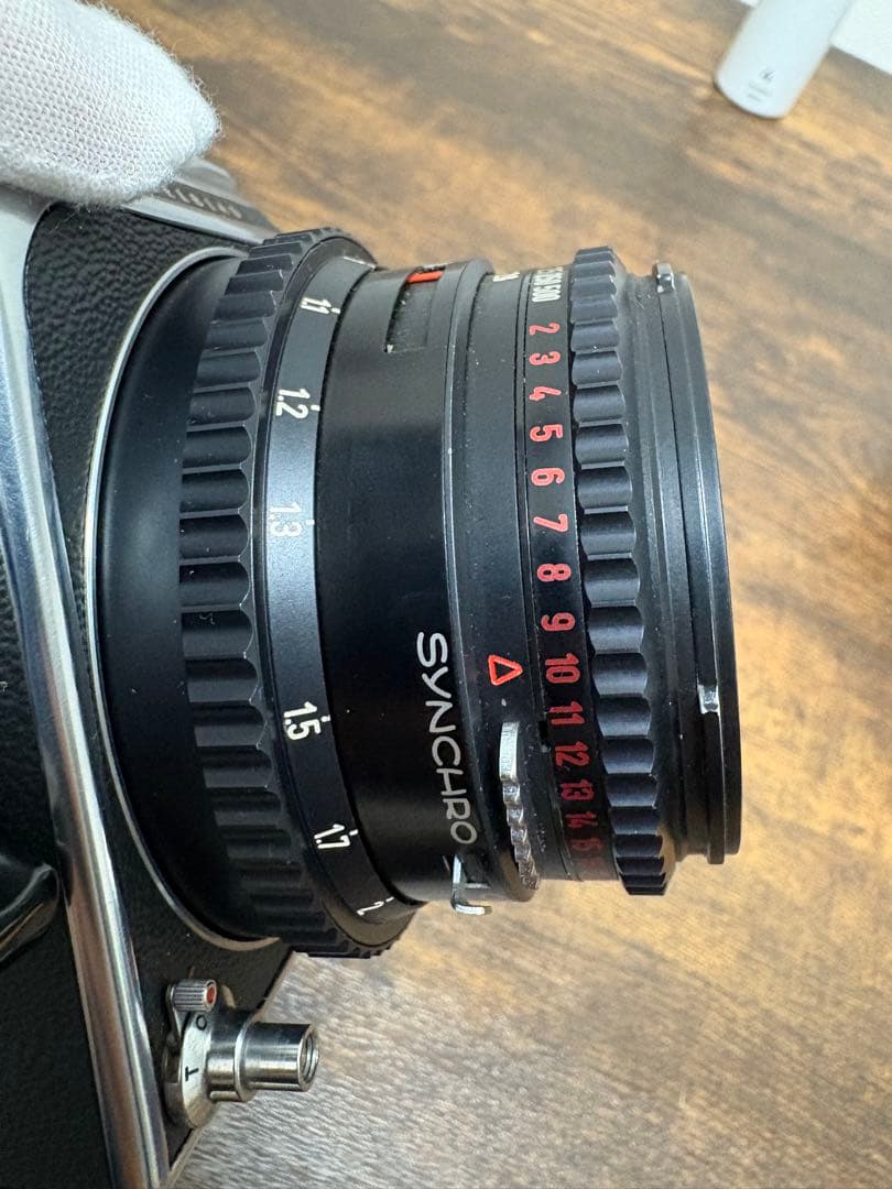 中判カメラ　ハッセルブラッド　500C/M レンズ付き