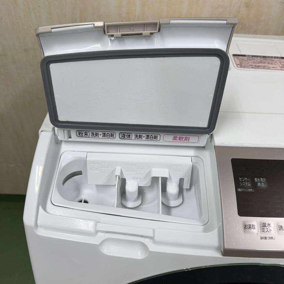 207 関東圏　ドラム式洗濯機　11キロ　6キロ　極美品　左開き　今だけ半年保証