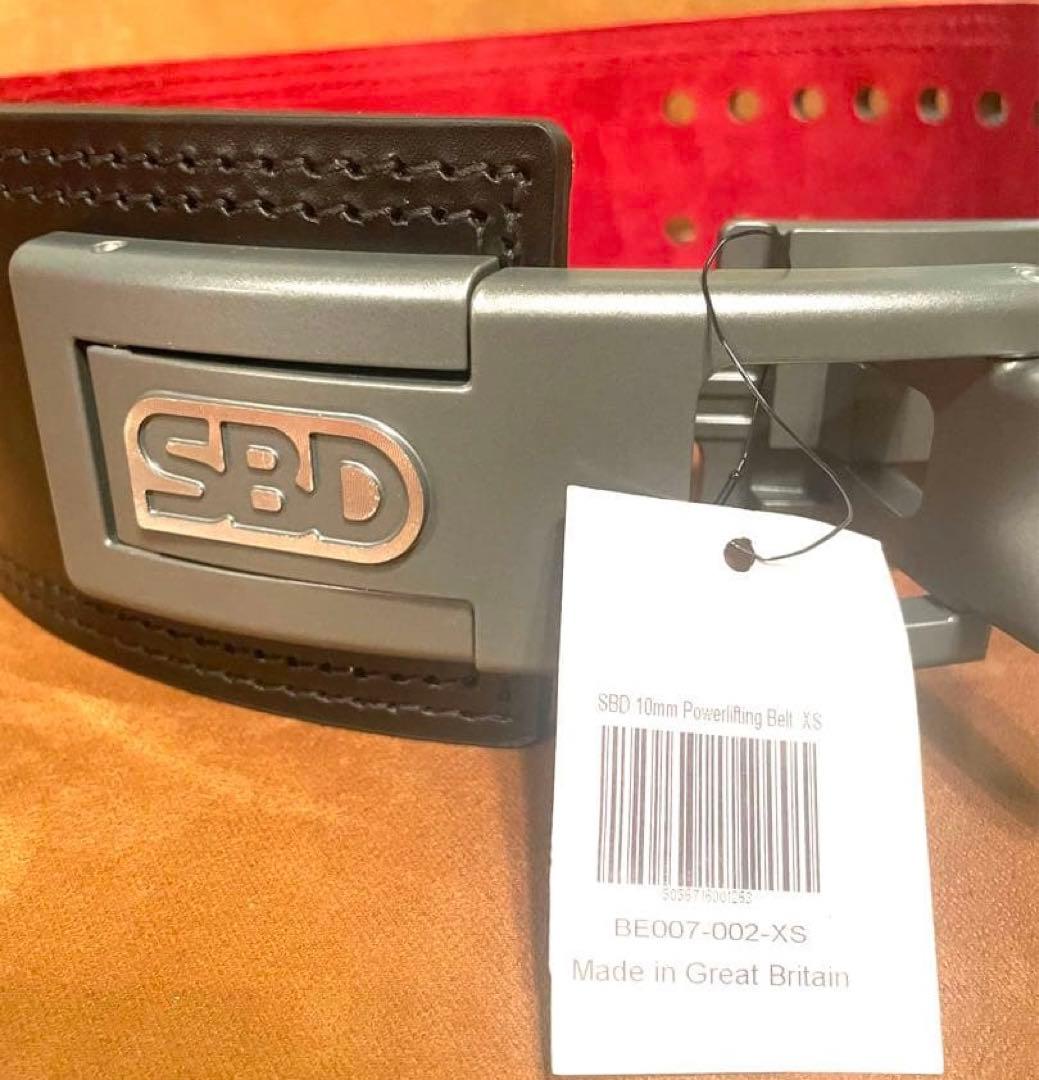 SBDパワーリフティングベルト　XSサイズ　新品未使用