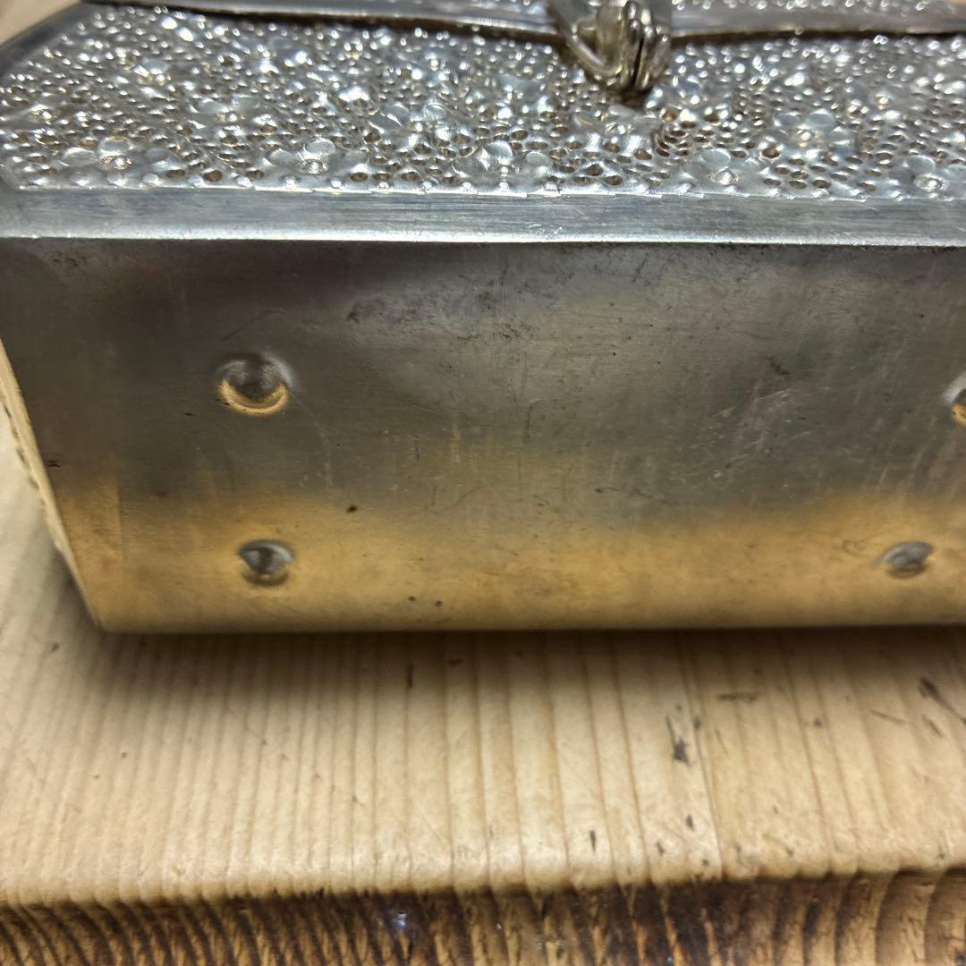 ビンテージ　銀細工　バック