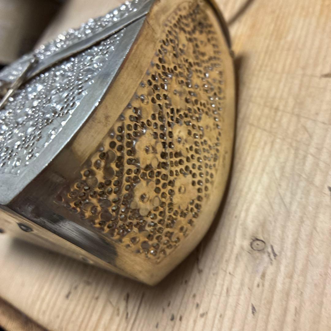 ビンテージ　銀細工　バック