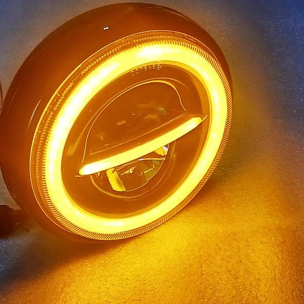 在庫1点 LED ヘッドライト イカリング エンジェルリング デイライト