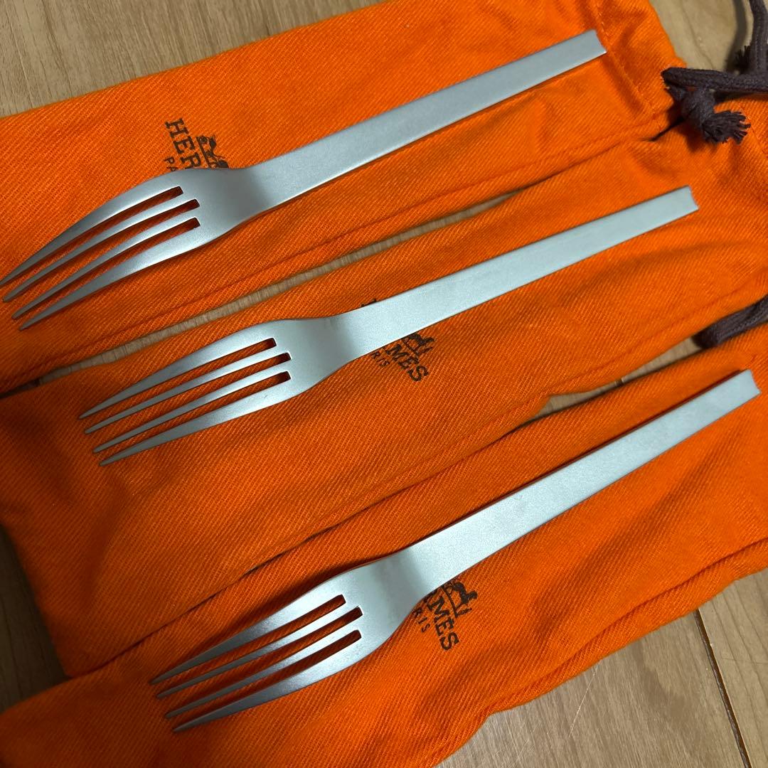 エルメス　フォーク　カトラリー