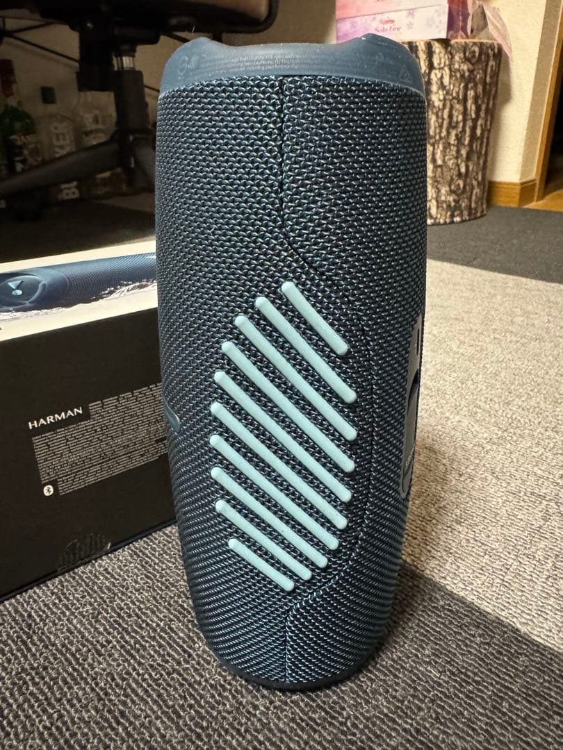 JBL Charge 5 ワイヤレススピーカーネイビー　美品　値下