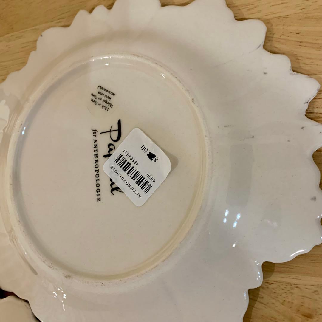 新品 アンソロポロジー 花びら 皿 5枚セット 完売品 未使用 プレート