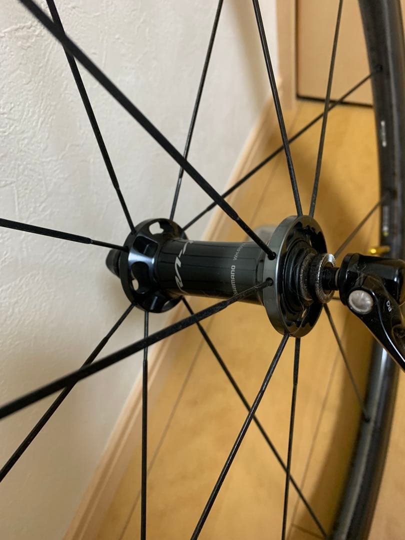 DURA-ACE 完組ホイール ブラック カセット付き