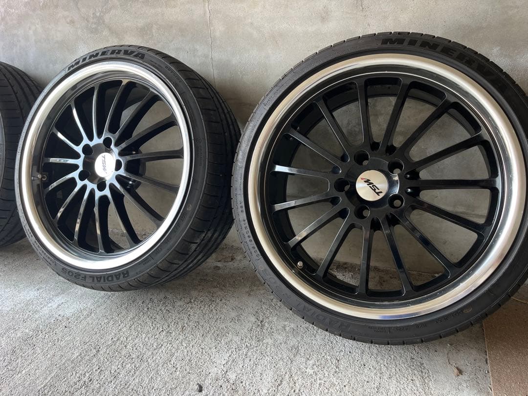 レア物TSW/8J-19 225/35-19/114.3/5Hツラ仕様usdm