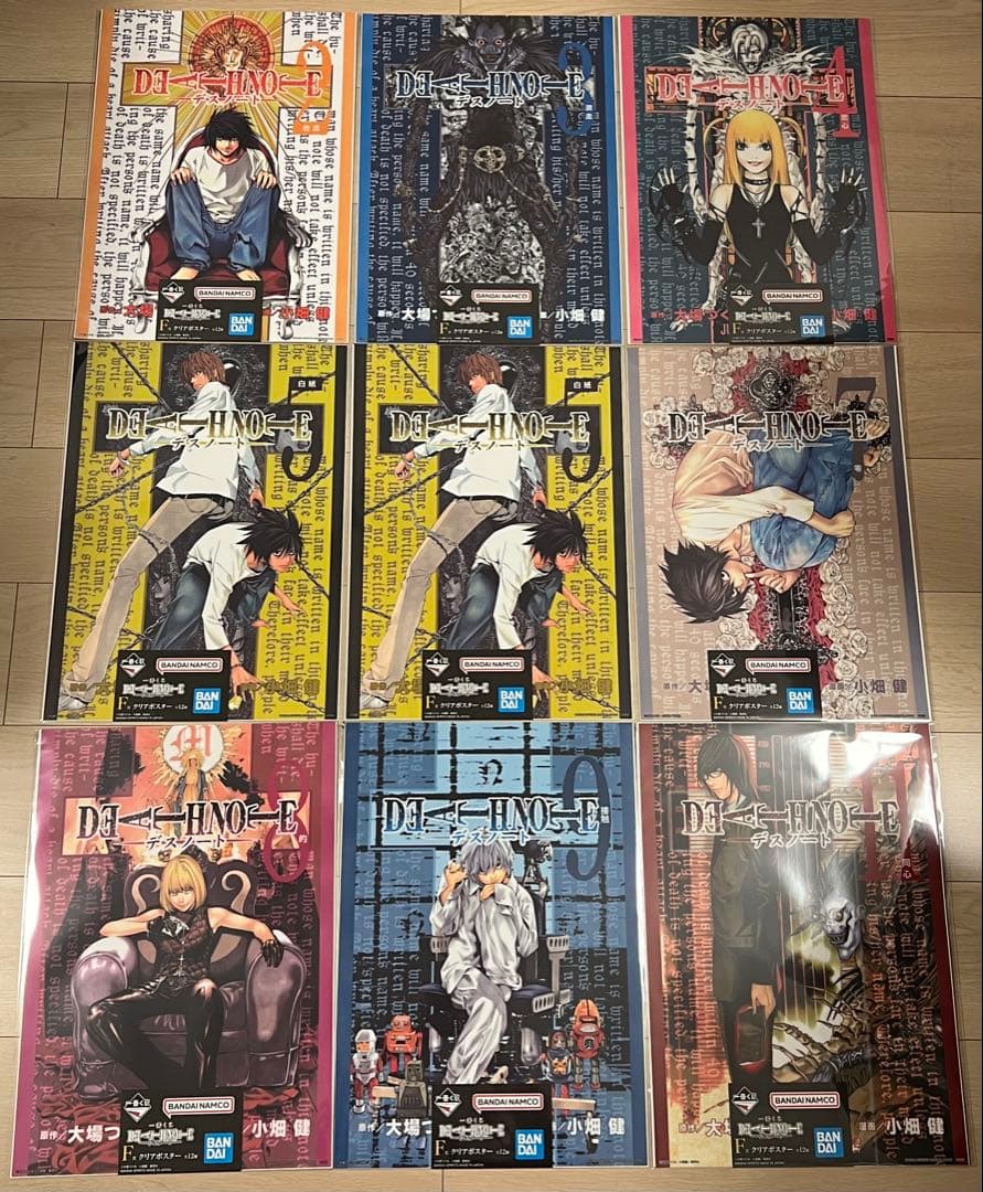 デスノート　一番くじ　C賞　E賞　F賞　G賞　H賞　I賞　３７点セット