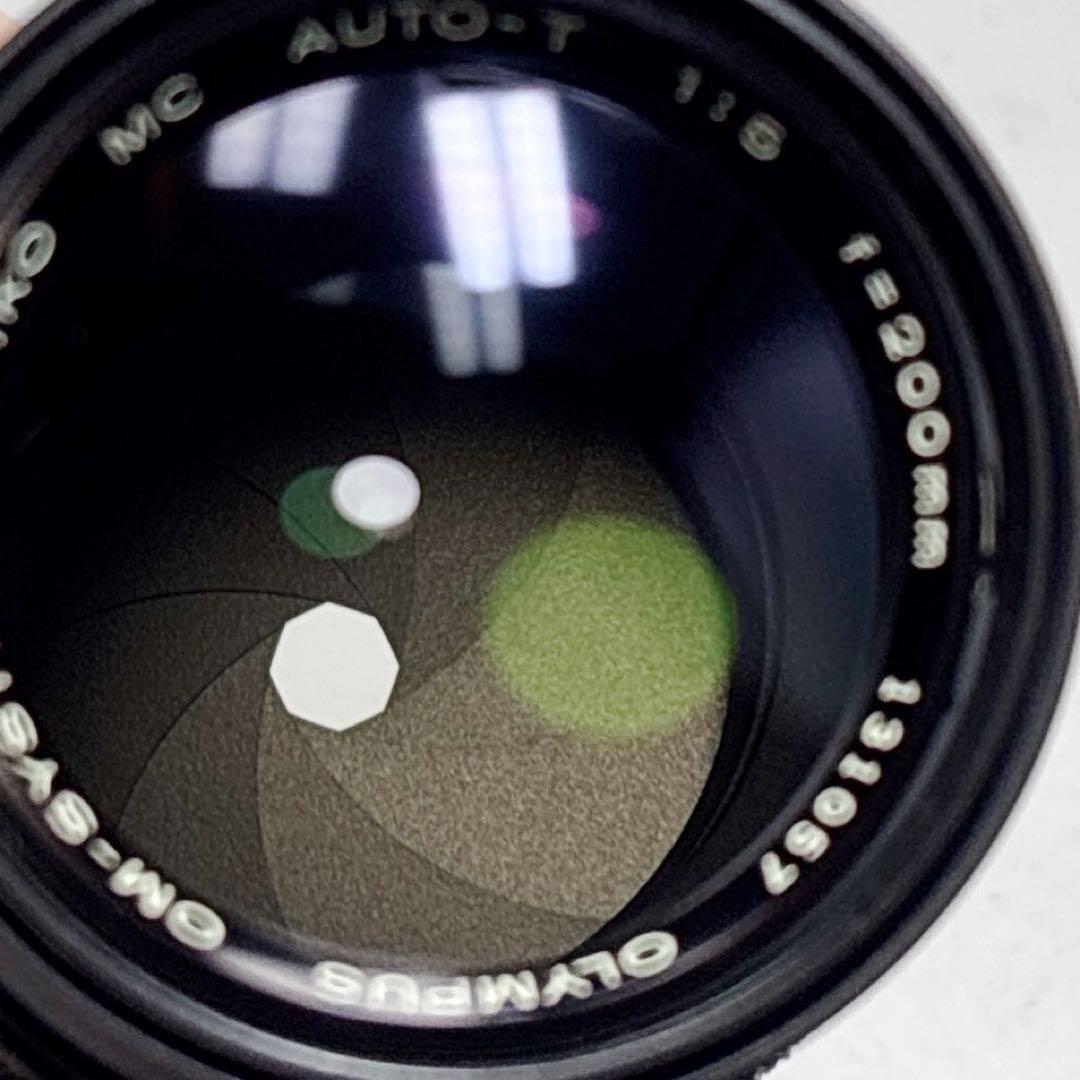 極美品 OLYMPUS OM ZUIKO MC AUTO-T 200mm f5