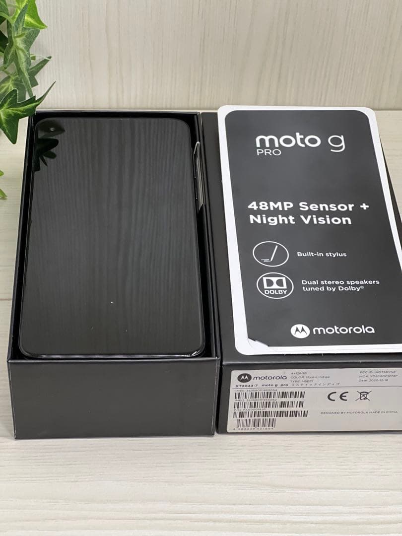 ✅✨MOTOROLA MOTO G PRO❣️128G ⭐️ SIMフリー