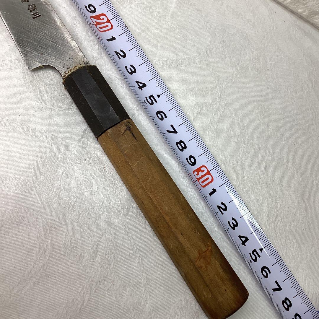 Laboさん専用　柳刃包丁　源昭忠　本鍛錬　銀三　刃渡り21ｃｍ　鋼