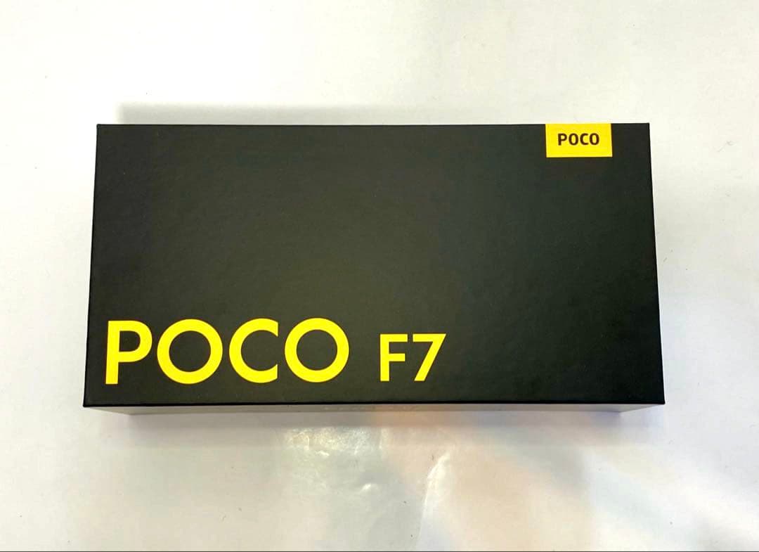 【いろはす】POCO F7 12GB ストレージ512GB ブラック