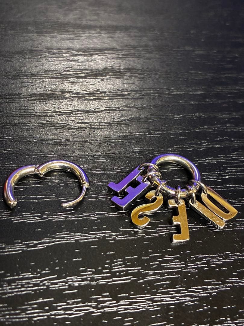 美品 2025 新作　DIESEL ディーゼル ピアス　フープピアス 箱 付属品