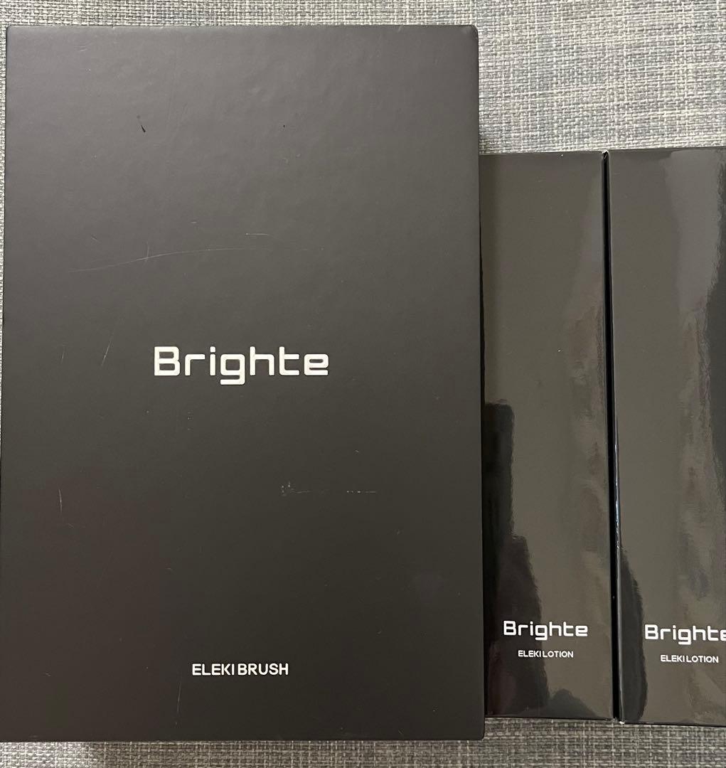 Brighte ELEKI BRUSH 美顔器＆エレキローション2本