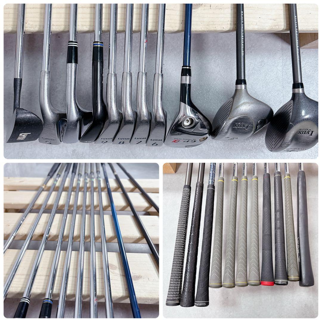 V943 LYNX 他 ゴルフクラブ メンズ フルセット 12点 初心者 入門