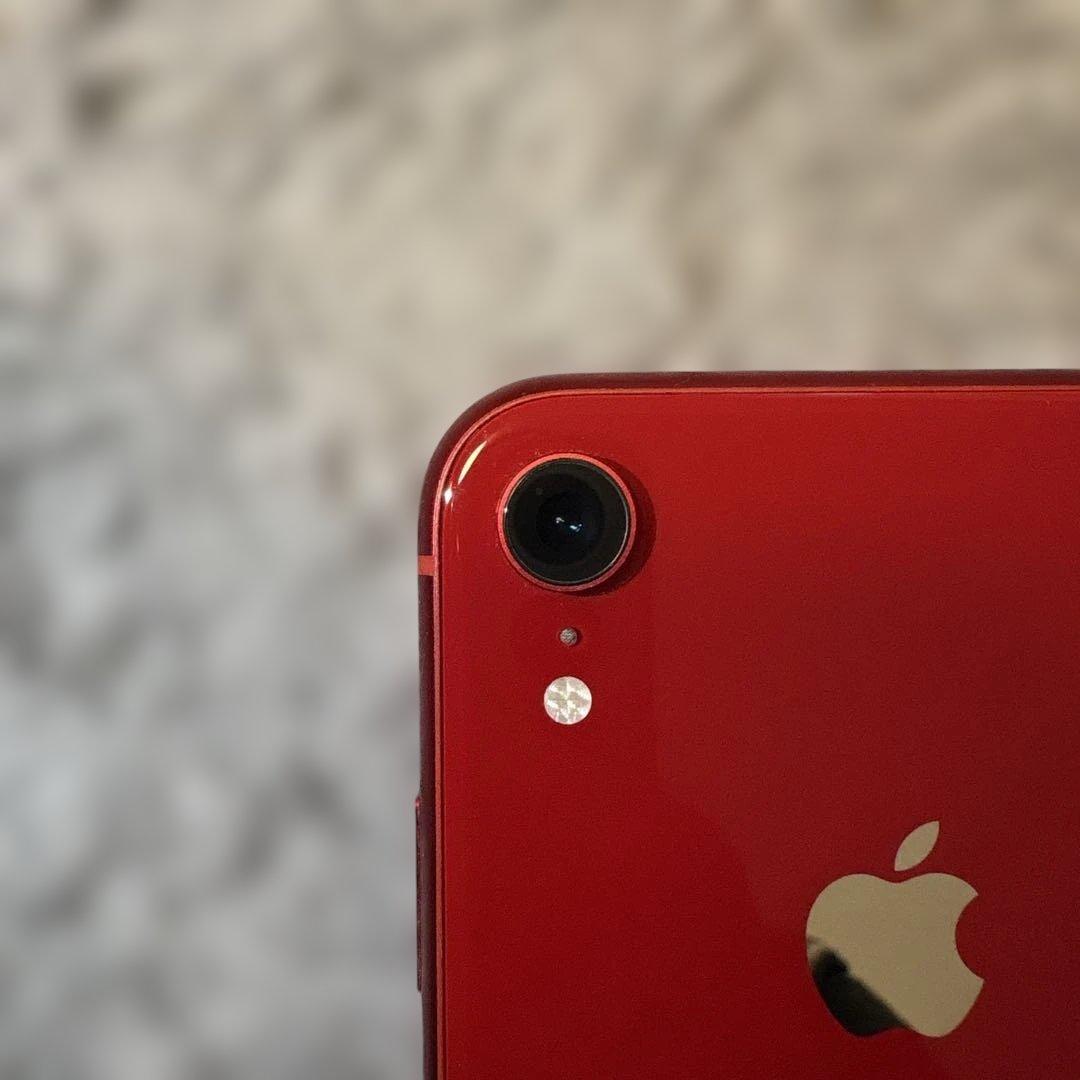 iphoneXR 本体 レッド 128GB