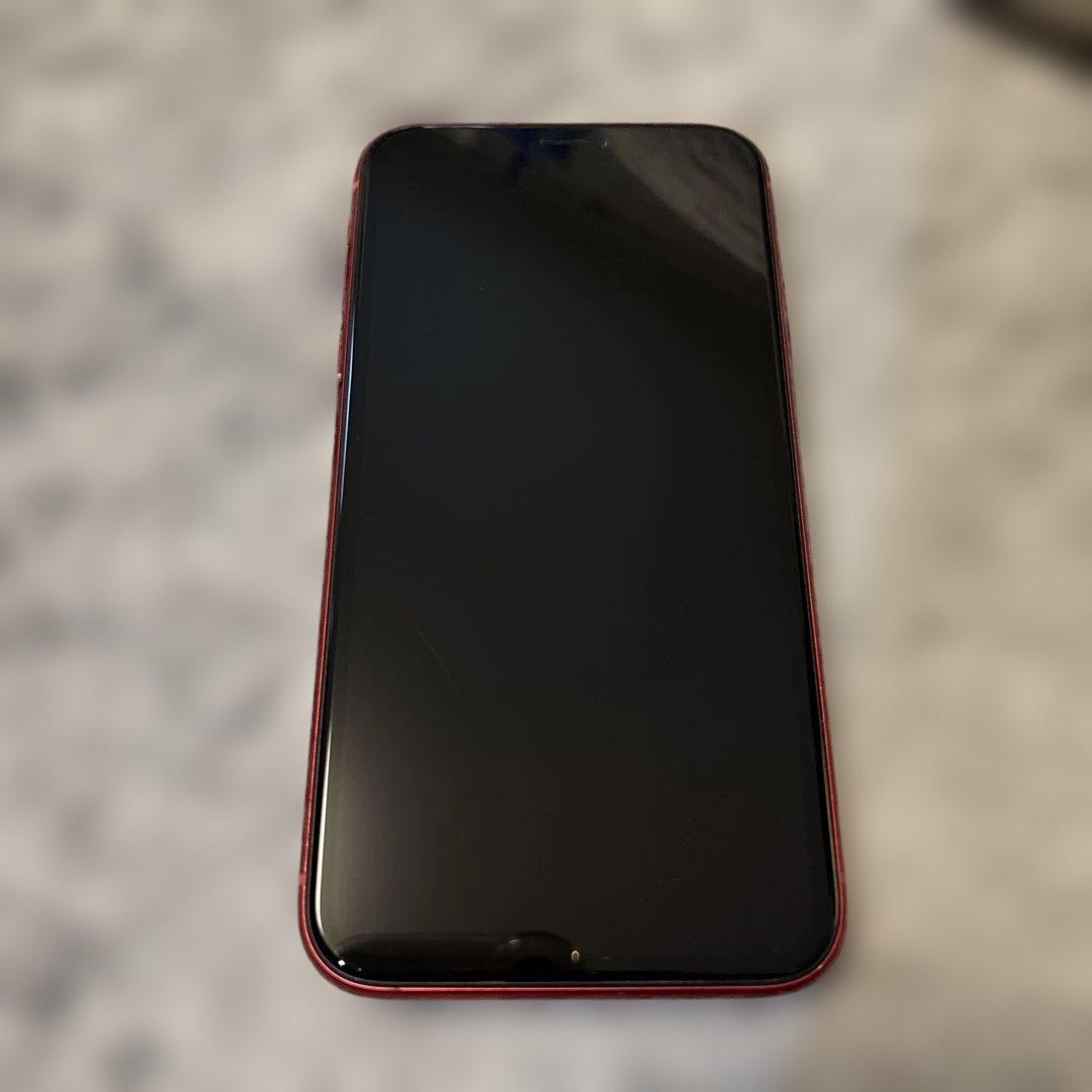 iphoneXR 本体 レッド 128GB