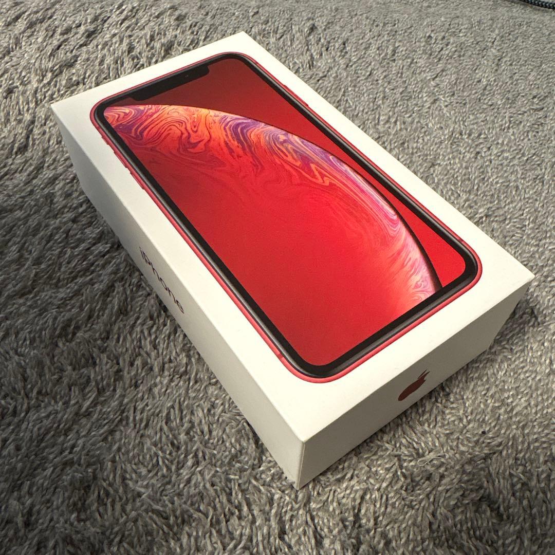 iphoneXR 本体 レッド 128GB