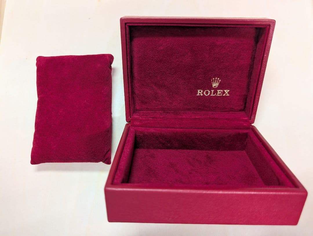 ロレックス 純正ボックス 箱 化粧箱 内箱∶赤　 外箱