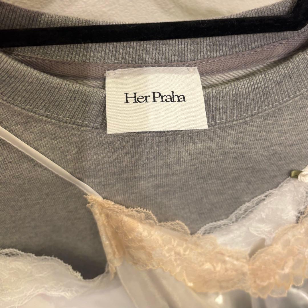 LITMUS herpraha ランジェリードッキングスウェット