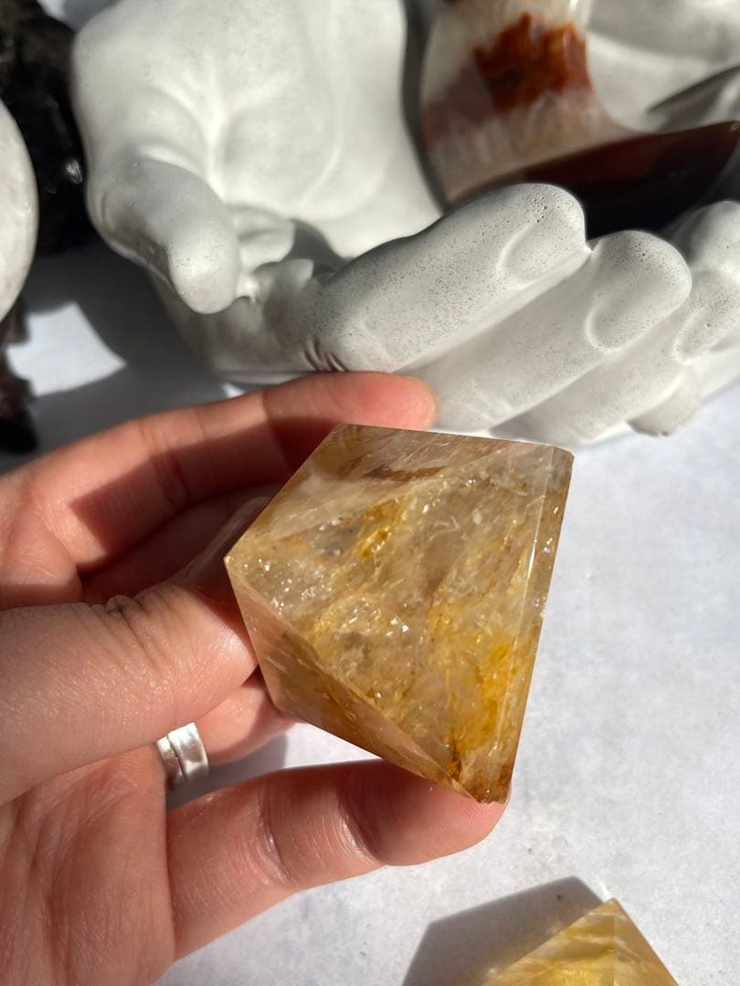 SALE☆ ゴールデンヒーラー ピラミッド 親子セット セット売り レインボー