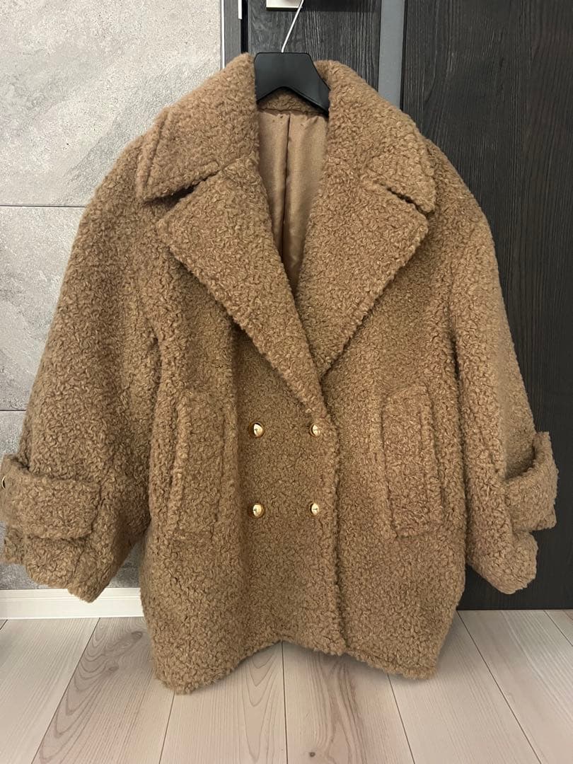 ふ*ゅ様 cygne オーバーPコート Emii 新品未使用