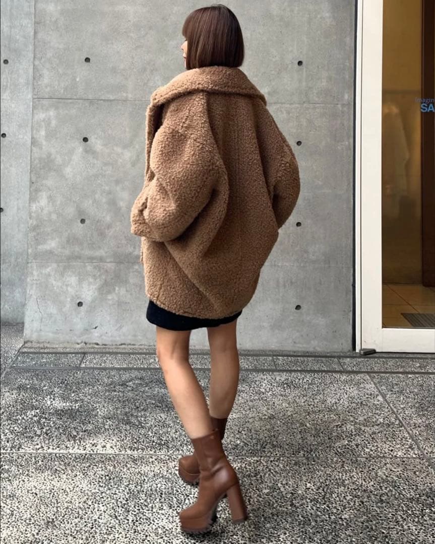 ふ*ゅ様 cygne オーバーPコート Emii 新品未使用