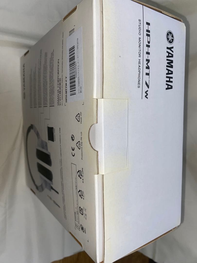 YAMAHA スタジオモニターヘッドホン ホワイト HPH-MT7W 有線